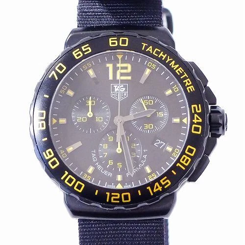 TAG HEUER Formula 1 Chronograph CAU111E.FT6024 Quartz Date Wristwatch with Box