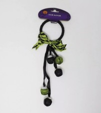 Halloween Bells Door Knob Hanger - Green And Black