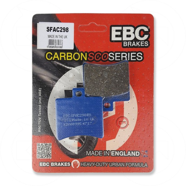 BremsbeläGe Bremse Hinten EBC Kohlenstoff Aprilia Scarabeo Ie - Gt ABS 500 2006>-image