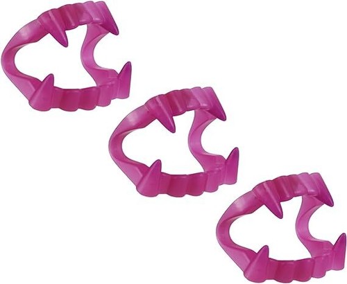 Halloween Teeth Fangs - Perfect for Costumes, Funny Dress-Up - 3-Pack - 第 2/5 張圖片