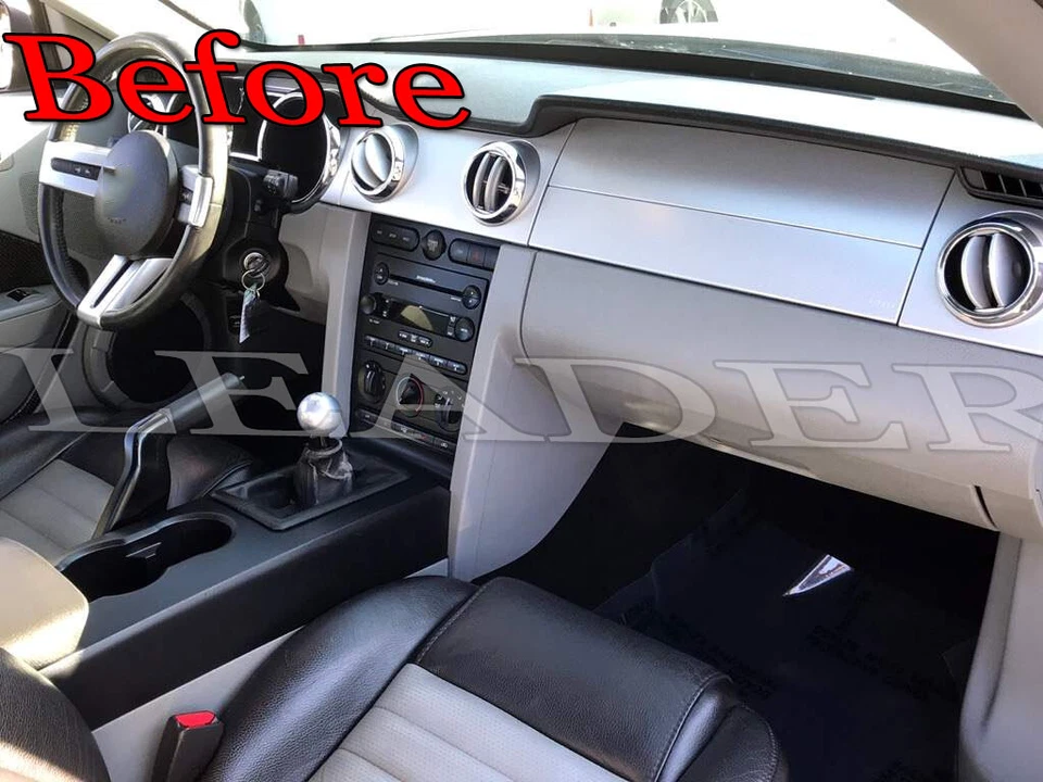 7" Android 13 Carplay For 2005-2009 Ford Mustang Car Stereo Radio GPS Navi WIFI - Image 4 of 4