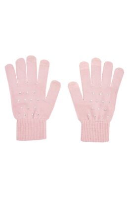 Topshop 146190 Star Gloves Nude One Size