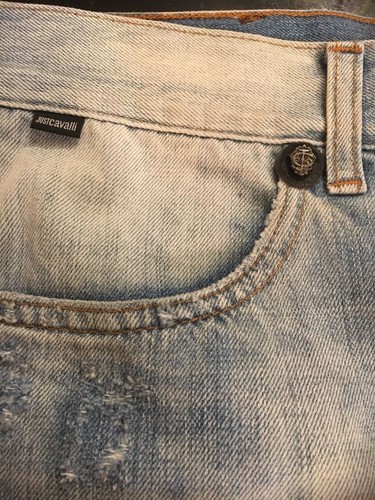 Just Cavalli Women Jean Shorts Sz (32) - Picture 2 of 8