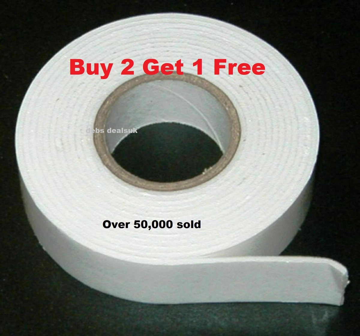 Heavy Duty Strong Double Sided Sticky Tape Foam Adhesive Craft Padded  Mounting