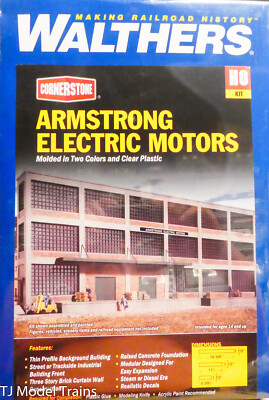 933-3172  -  Armstrng Elctrc Mtrs Back - HO Scale