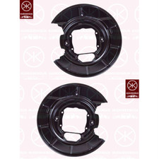 Image of Brake Backing Plate Dust Shield - Rear LH + RH - fits BMW 5 Series (E39) Saloon