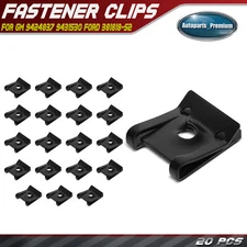 20Pcs #8 Screw Size Spring Type U-Nut Fastener Clip Retainer for GM 9424837 Ford