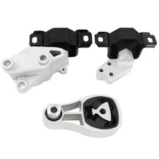 Engine Motor and Transmission Mount Kit Compatible with 2008-2015 Smart Fortw...