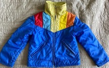 Vintage 1970s Hot Dog Jacobs Corp Kids Ski Jacket 2t or 3t