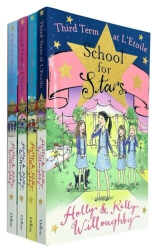 School for Stars Collection 4 Books Set By Holly Willoughby & Kelly Willoughby