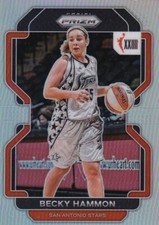 2022 Panini  Silver Prizm WNBA #165 Becky Hammon San Antonio Stars