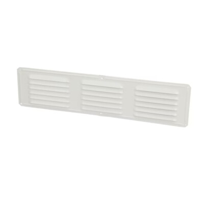 GAF Master Flow 16 in. x 8 in. White Aluminum Under Eave Soffit Vent - 36 Pack | UK