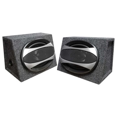 AudioDrift CSB6900 Loaded 6''x9'' Speaker Enclosures (Pair)