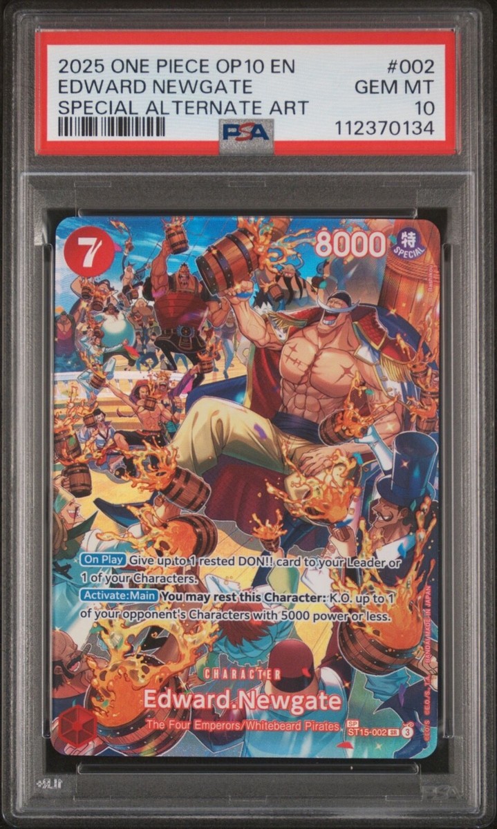 One Piece! Edward Newgate SP ST15-002 Alt Art OP-10 Royal