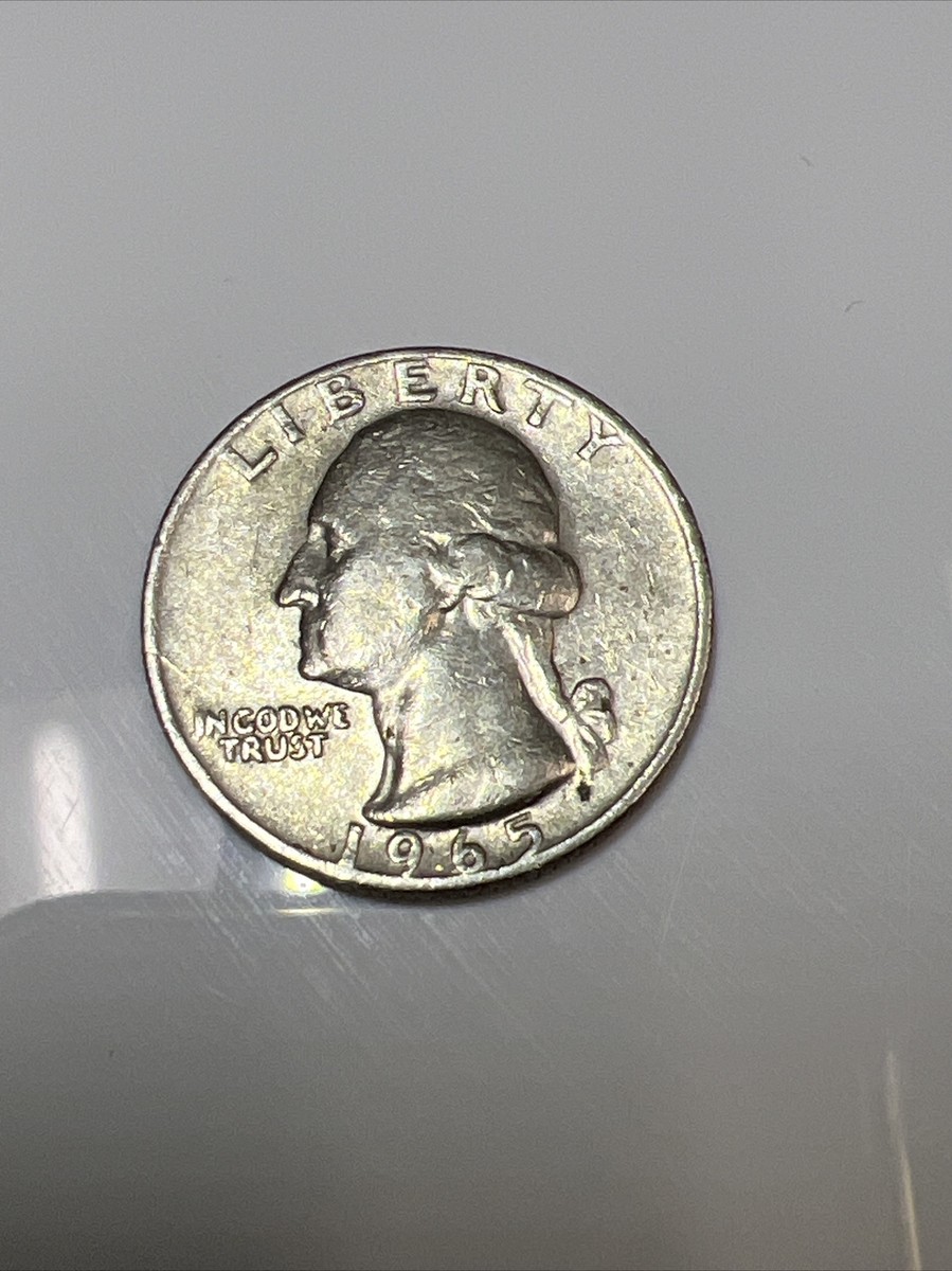 1965 Quarter NO MINT MARK ERROR. Rare Uncertified | eBay