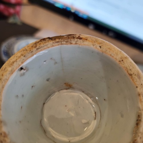 Unusual 17C Chinese Porcelain Ming Period Incense burner Butterflies Tianqi - Bild 18 von 21