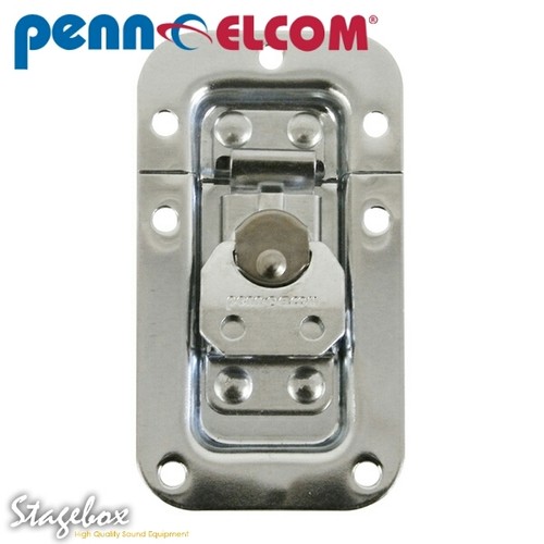 2U Recessed Rack Lid Latch in Narrow and Very Shallow Dish - Picture 1 of 3