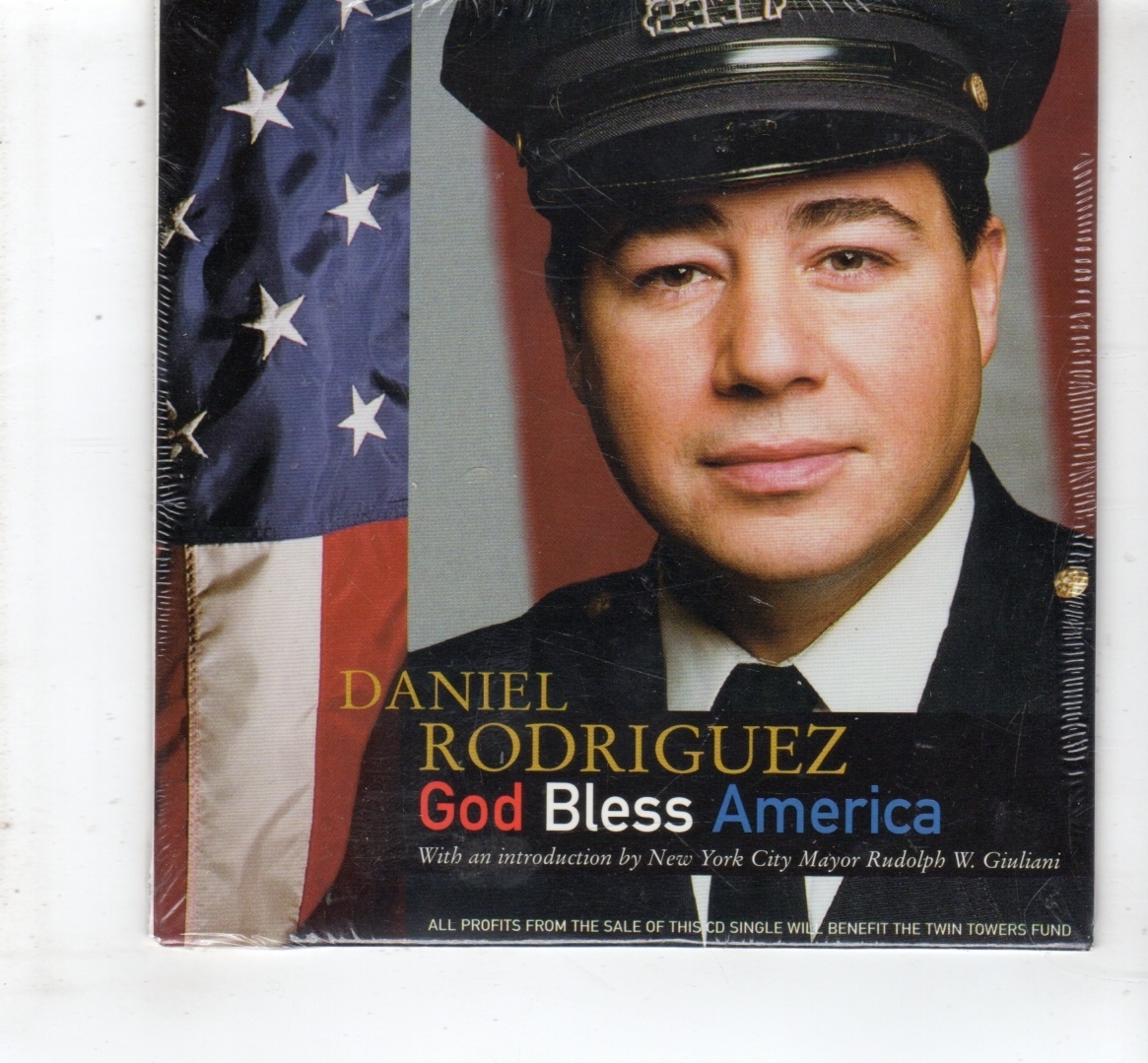 (HL640) Daniel Rodriguez, God Bless America - 2001 sealed CD