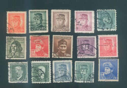  Czechoslovakia Mix used stamps #1 - Picture 1 of 1