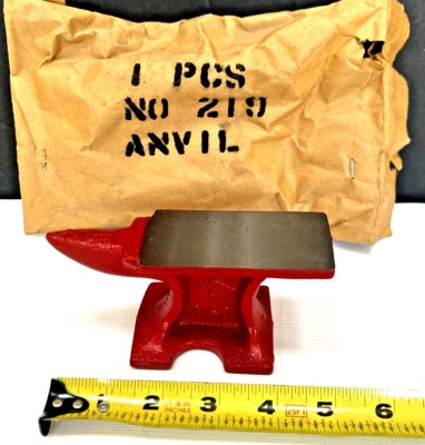 219 L USA Mini Blacksmith Silversmith Tinsmith Goldsmith Jewelers Anvil 1.51 Lbs
