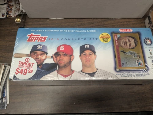 2010 Topps Series 1 & 2 Baseball Complete Target Exclusive Factory Set Babe Ruth