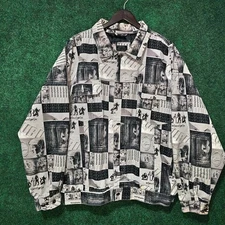 Vintage 90s FUBU Hieroglyphic egypt Jacket XXL Hip Hop jacket