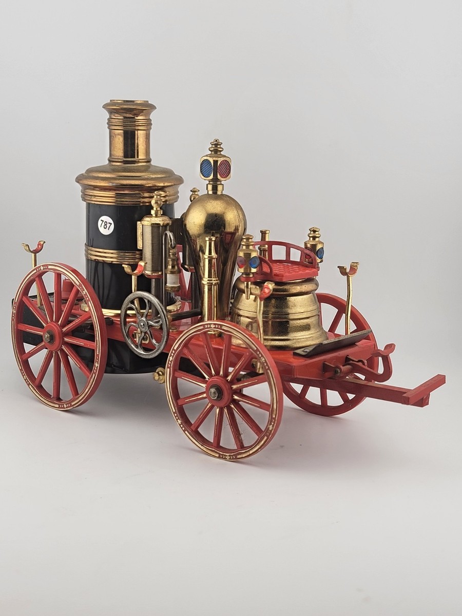 THE MISSISSIPPI 1869 RED STEAM ENGINE FIRE WAGON RADIO WACO JAPAN