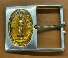 Saint Joseph Worker Belt Buckle Dante W.I. Vintage - TCCCX
