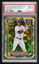 2024 Bowman Chrome Draft Sapphire Edition Yellow 62/75 Braden Montgomery 0xh3