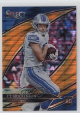 2019 Panini Select Field Level FOTL Orange Pulsar Prizm 6/11 TJ Hockenson s5q