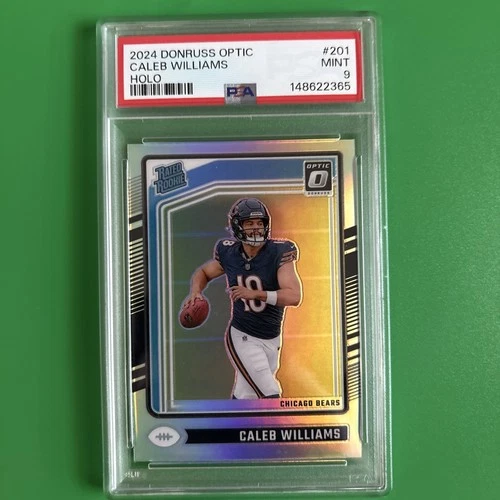 2024 Panini Donruss Optic - Rated Rookie Caleb Williams #201 Holo Prizm (RC)