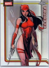 2026 Topps Chrome Marvel Comics #116 Elektra Refractor
