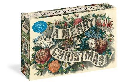 John Derian Paper Goods: Merry Christmas 1,000-Pie