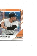 2024 DONRUSS PANINI GIANTS HALL OF FAME WILLIE MAYS