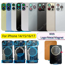 For iPhone14 15 16 17 Back Glass Replacement ...