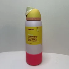 NEW Owala Cake Pop 40oz Freesip 11295 Target Exclusive Colorway W FREE Pink Boot