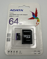 Adata Micro SDXC Card 64GB With Adapter