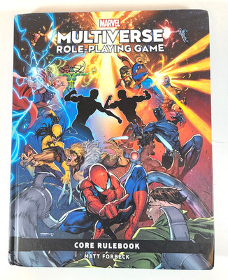 Marvel Multiverse Role-Playing Game Core Rulebook Matt Forbeck HC 2023 VERY GOOD