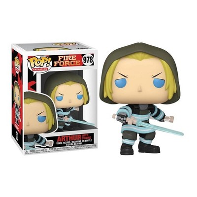 Funko POP! Fire Force 0978 Arthur With Sword Vinyl Figur Anime Manga New Box