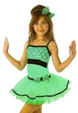 Apple Of My Eye LEOTARD  TAP SKIRT New Ballet Dance Costume Child X-Small