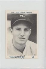 1975 TCMA 1936-39 Yankee Dynasty Tommy Henrich (Black Back) 0nr3