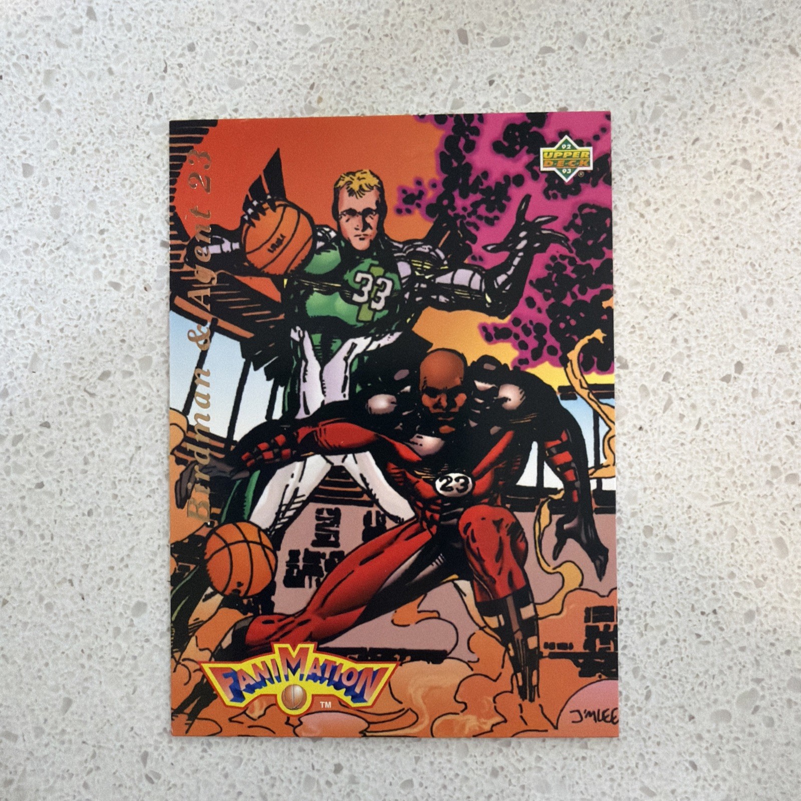 1992-93 Upper Deck - FaniMation Michael Jordan, Larry Bird #510