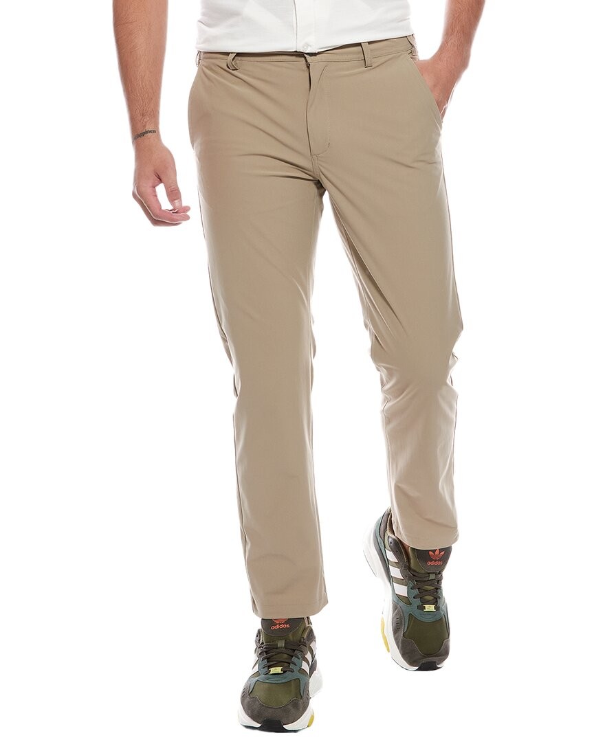 Report Collection Eddie Stretch Woven Trouser Mens Tan 34 6190₽