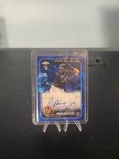 2024 Topps Chrome Sapphire Ronny Mauricio #CSA-RM Auto /199 Rookie (RC) Mets