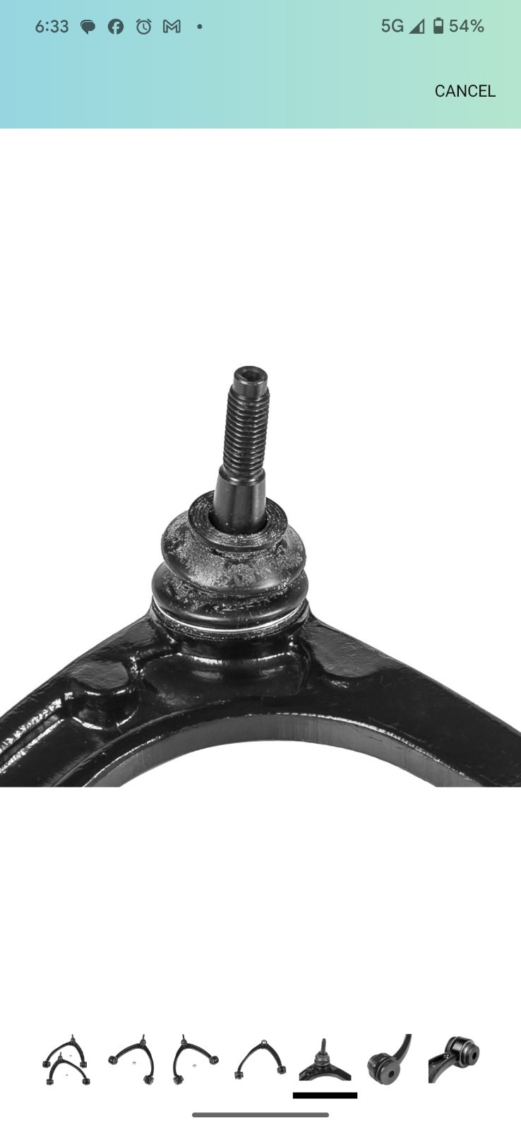 KEYOOG 2Pc Set K80669 K80670 Front Upper Control Arm and Ball Joint Assembly Fit