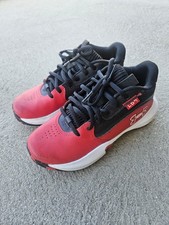 Under Armour Lockdown 7 Youth Basketball Shoes Size 3.5Y Red Black Brand New