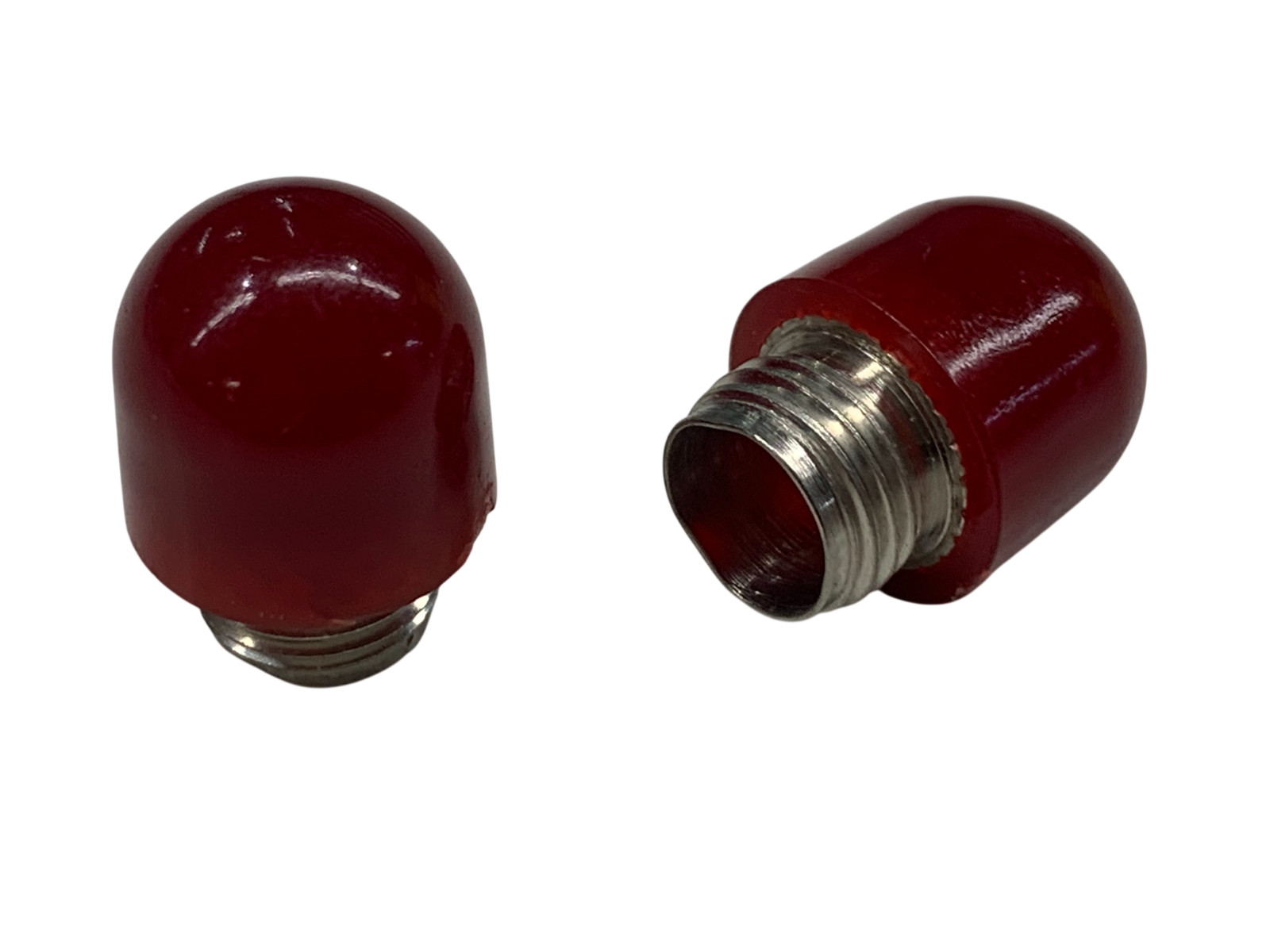 Dialight 162-0971 Panel Mount Indicator Lens Cap Screw Red Jewel Pilot Light