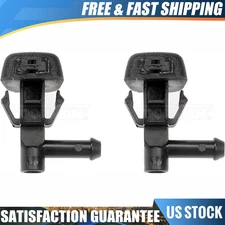 2PCS Dorman - HELP Windshield Washer Nozzle Front Fits Ram 1500 Dodge 2002-2008