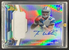 Terrance Williams 2013 Topps Finest Rookie Patch Auto RC /25