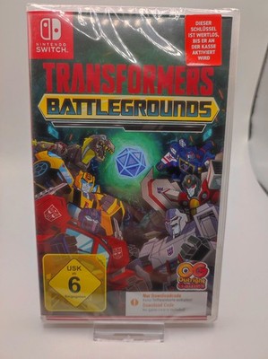  Transformers Battlegrounds (Nintendo Switch)Videospiel Neu in Folie.